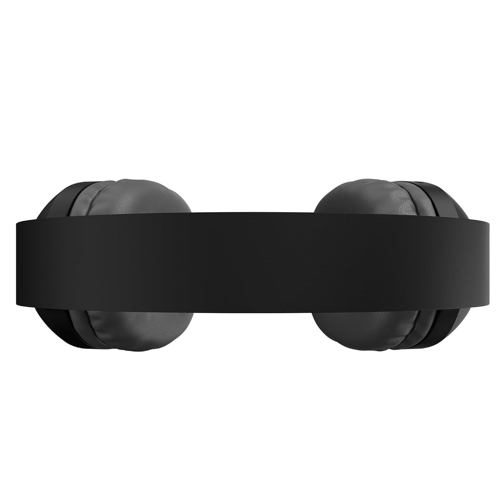 Zebronics Thunder (2026 Upgrade) Wireless Headphones, BT v6.0, True 60 hrs Playback, 40mm Drivers, ENC, Gaming Mode, Dual Pairing, AUX & microSD, Rapid Charging, Call Function (Black)